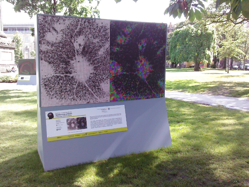 A retina on St Andrew Square