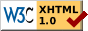 Valid X-HTML10!
